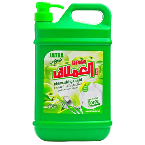 سائل غسيل الصحون المركز تفاح 1.8 لتر كرتون