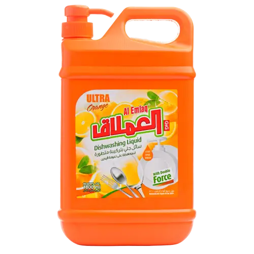 سائل غسيل الصحون المركز برتقال 1.8 لتر كرتون