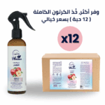 بخاخ الشعر بزيت التفاح كرتون