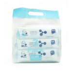 مناديل مبللة خالي من الكحول